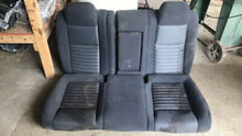 Load image into Gallery viewer, 2011 Dodge Challenger R/T Rear Seat Set Assembly Black Cloth
