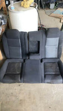 Load image into Gallery viewer, 2011 Dodge Challenger R/T Rear Seat Set Assembly Black Cloth
