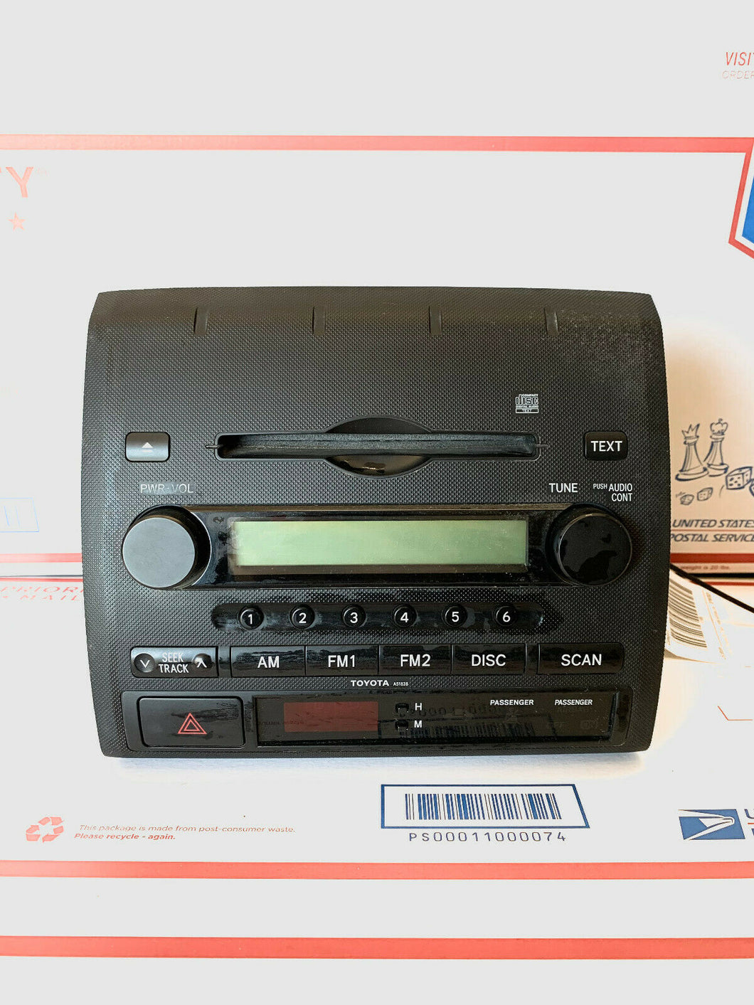 2007-2008 TOYOTA TACOMA RADIO 2 DIN CD 6 DISC