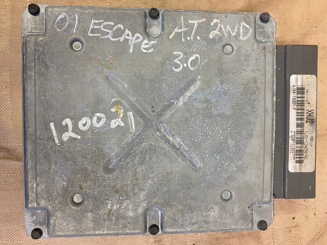 2001 Ford Escape 3.0L ECM Engine Computer Module #1L8Z-12A650-AC